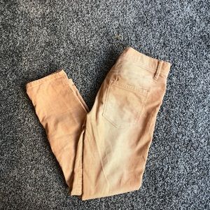 Free people tan corduroy pants